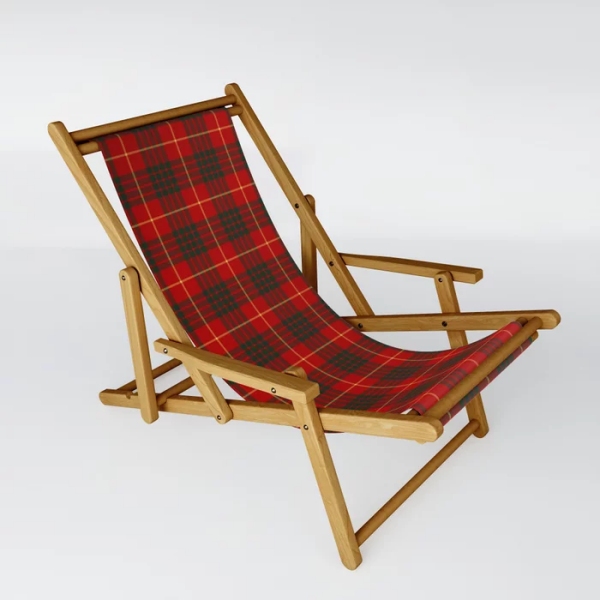 Clan Cameron Tartan Sling Chair