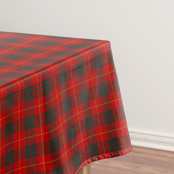 Cameron tartan tablecloth