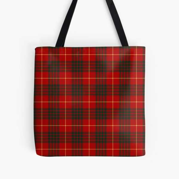 Clan Cameron Tartan Tote Bag