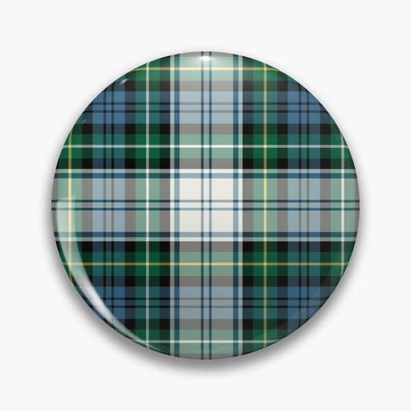 Campbell Dress tartan pinback button