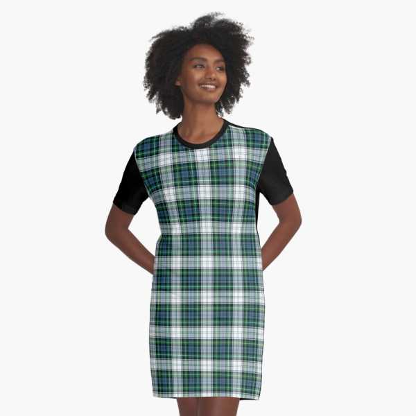 Campbell Dress tartan tee shirt dress