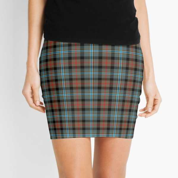 Campbell Hunting tartan mini skirt