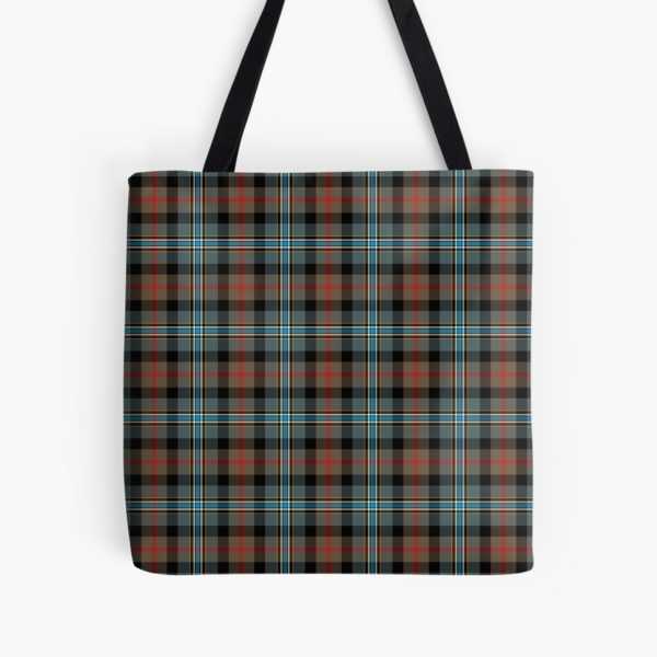 Campbell Hunting tartan tote bag