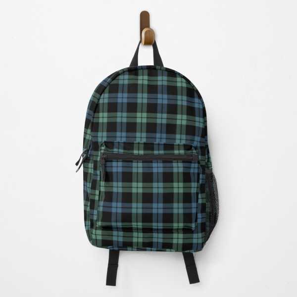 Campbell of Loch Awe tartan backpack