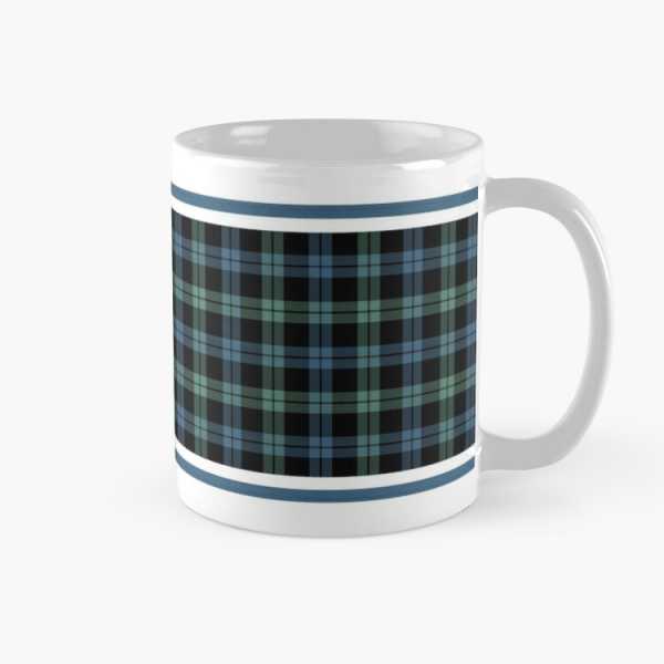 Campbell of Loch Awe tartan classic mug