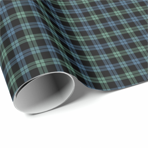 Campbell of Loch Awe tartan wrapping paper