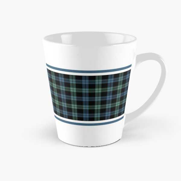 Clan Campbell of Loch Awe Tartan Tall Mug
