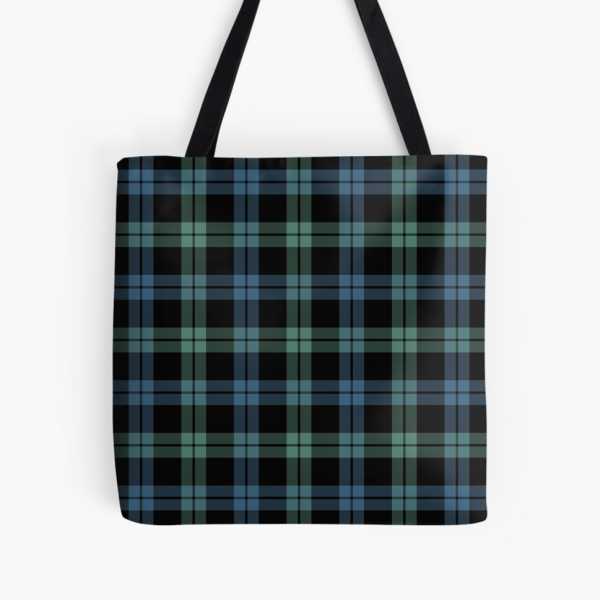 Clan Campbell of Loch Awe Tartan Tote Bag