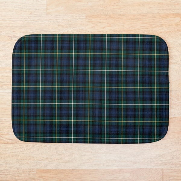 Clan Campbell Tartan Floor Mat