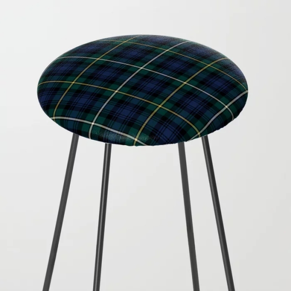 Clan Campbell Tartan Counter Stool