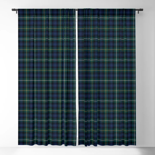 Clan Campbell Tartan Curtains