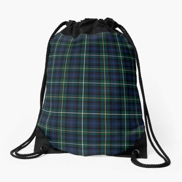 Clan Campbell Tartan Cinch Bag