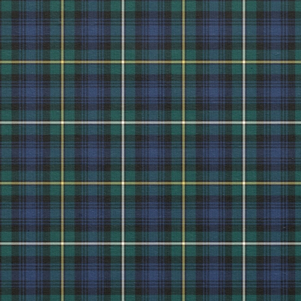 Campbell tartan fabric