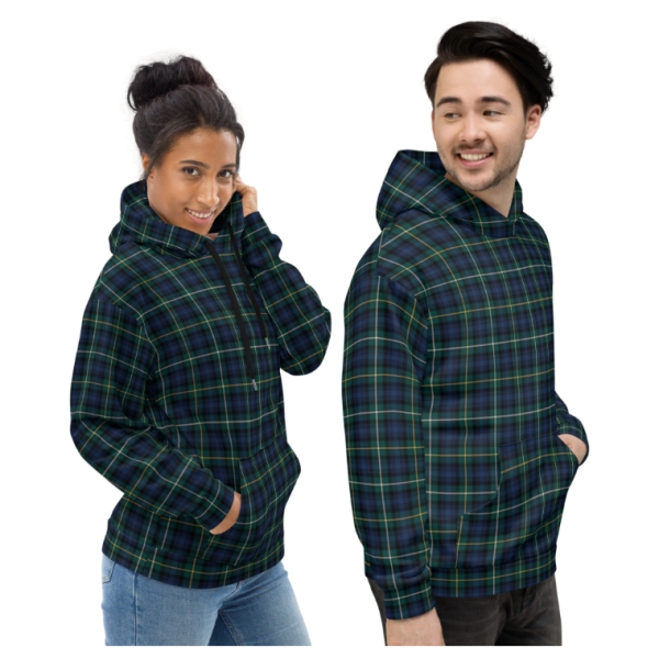 Campbell tartan hoodie