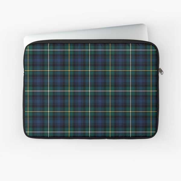 Clan Campbell Tartan Laptop Case