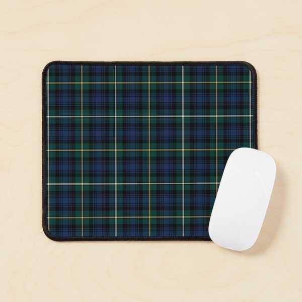 Campbell tartan mouse pad