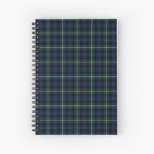 Campbell tartan spiral notebook