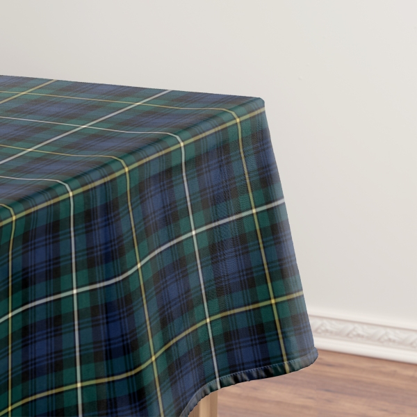 Campbell tartan tablecloth
