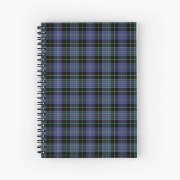 Cargill tartan spiral notebook