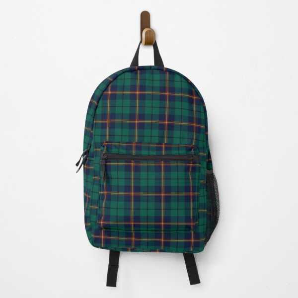 Carmichael tartan backpack