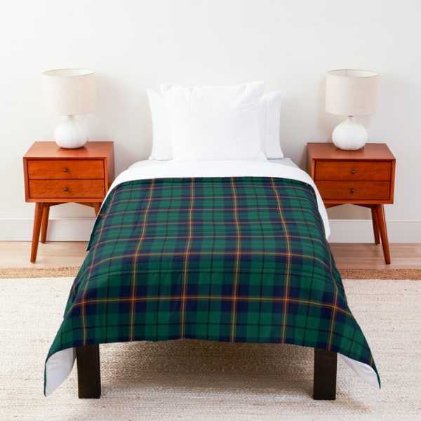 Carmichael tartan comforter