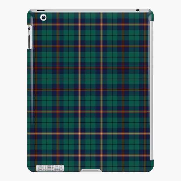 Carmichael tartan iPad case