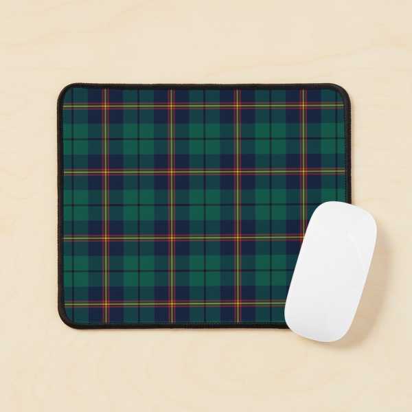 Carmichael tartan mouse pad