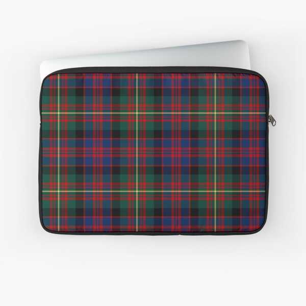 Carnegie tartan laptop sleeve