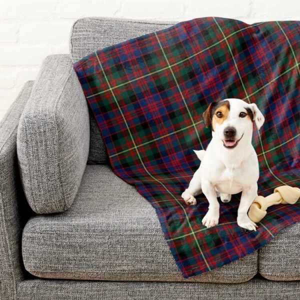 Clan Carnegie Tartan Pet Blanket