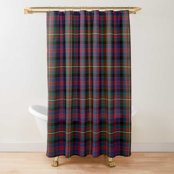 Carnegie tartan shower curtain