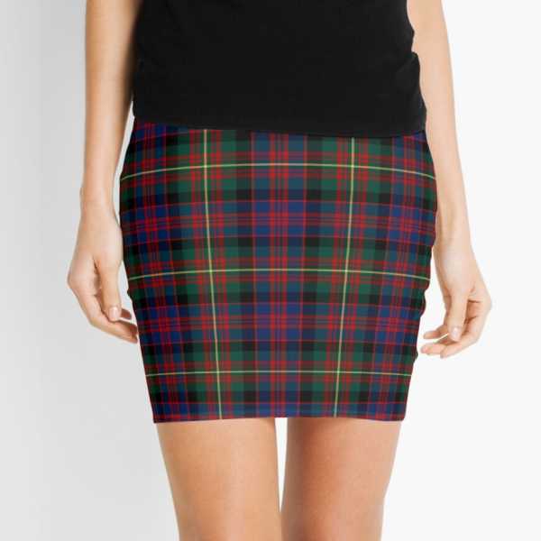 Carnegie tartan mini skirt