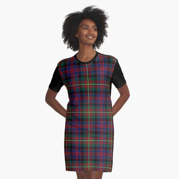 Carnegie tartan tee shirt dress