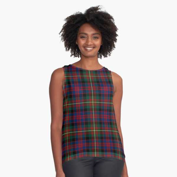 Clan Carnegie Tartan Top