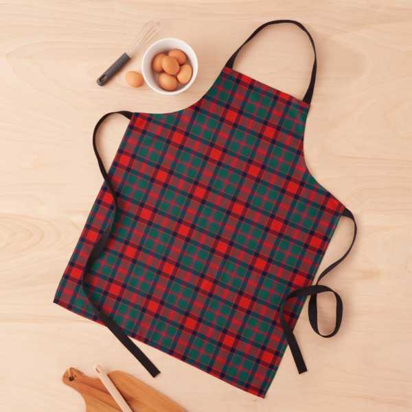 Carrick District tartan apron