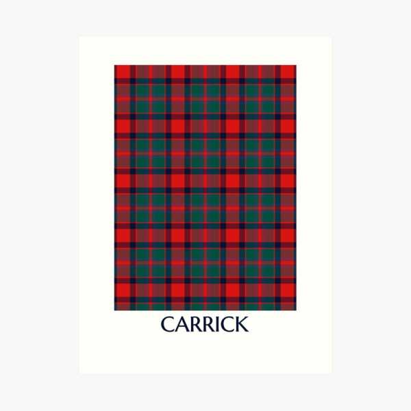 Carrick Tartan Print