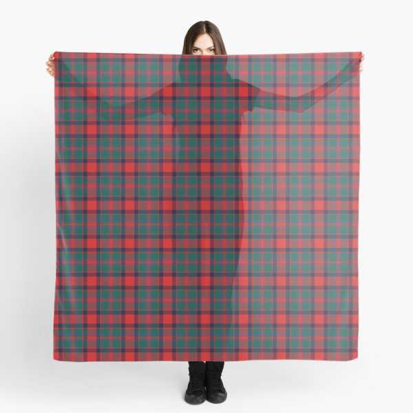 Carrick District tartan scarf