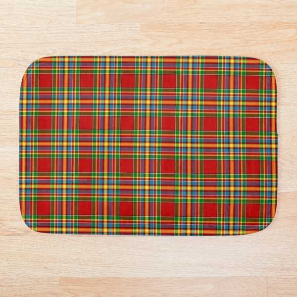 Chattan tartan floor mat