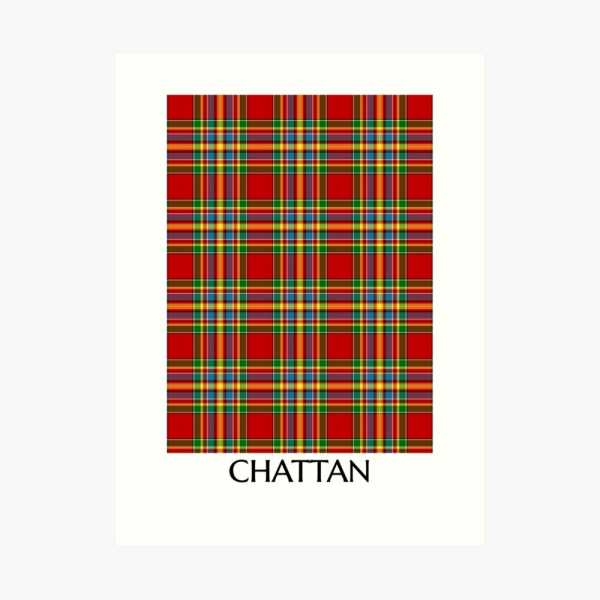 Clan Chattan Tartan Print