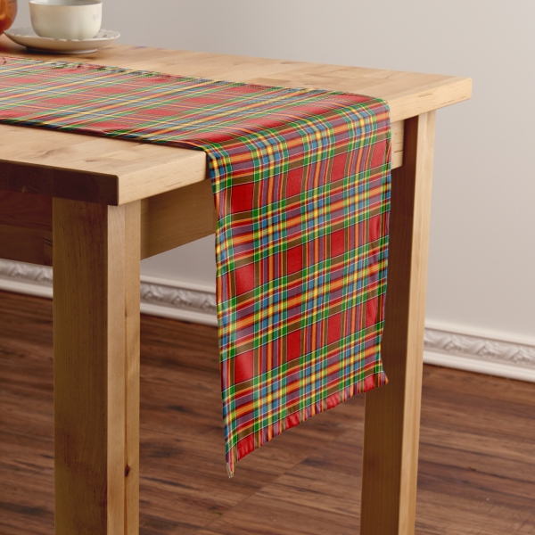 Chattan tartan table runner