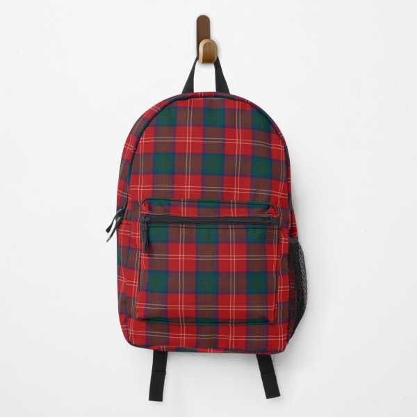 Chisholm tartan backpack