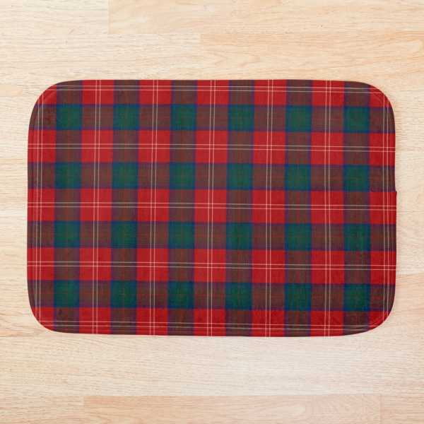 Chisholm tartan floor mat