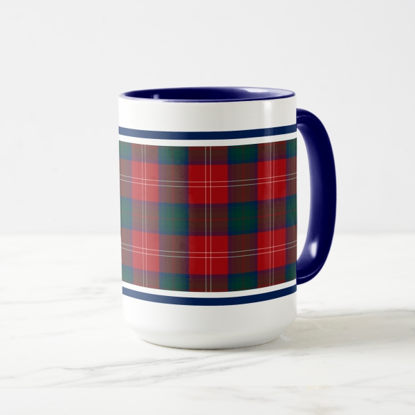 Chisholm tartan coffee mug