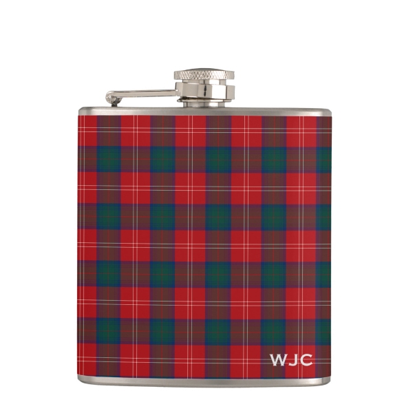 Clan Chisholm Tartan Flask