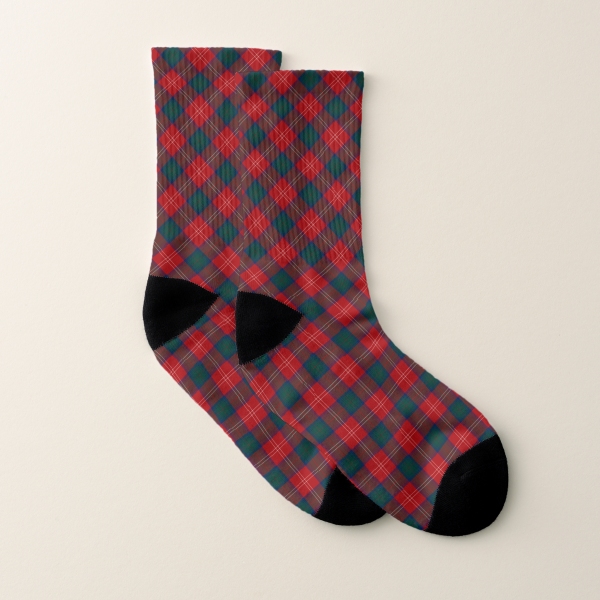 Chisholm tartan socks