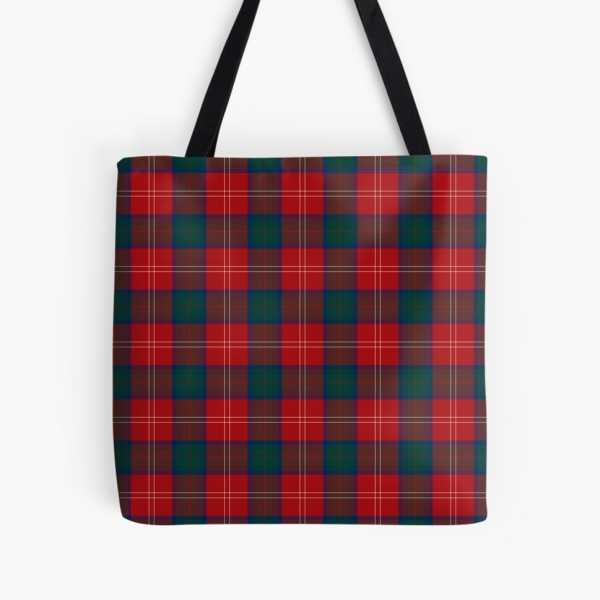 Chisholm tartan tote bag