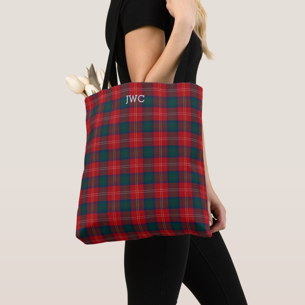 Clan Chisholm Tartan Tote Bag