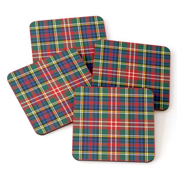 Clan Christie Tartan Coasters