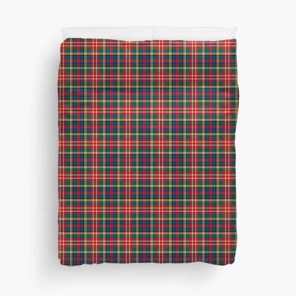 Clan Christie Tartan Duvet Cover