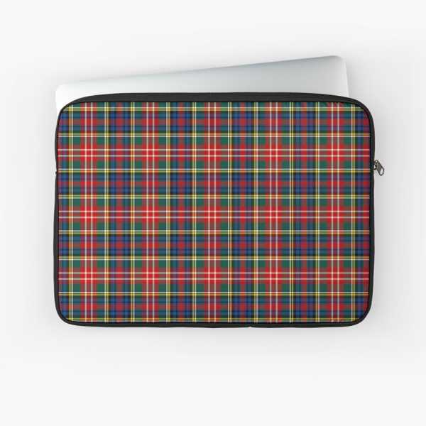 Clan Christie Tartan Laptop Case