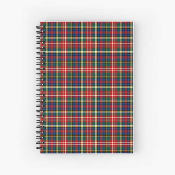 Clan Christie Tartan Notebook